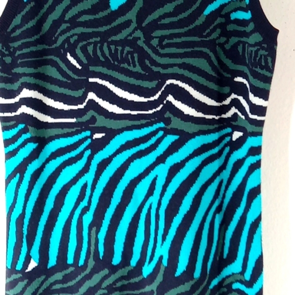 BANANA REPUBLIC Women Sweater Dress Used Preowned MEDIUM Casual Work Sleeveless - Picture 2 of 5